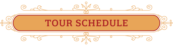 tour schedule